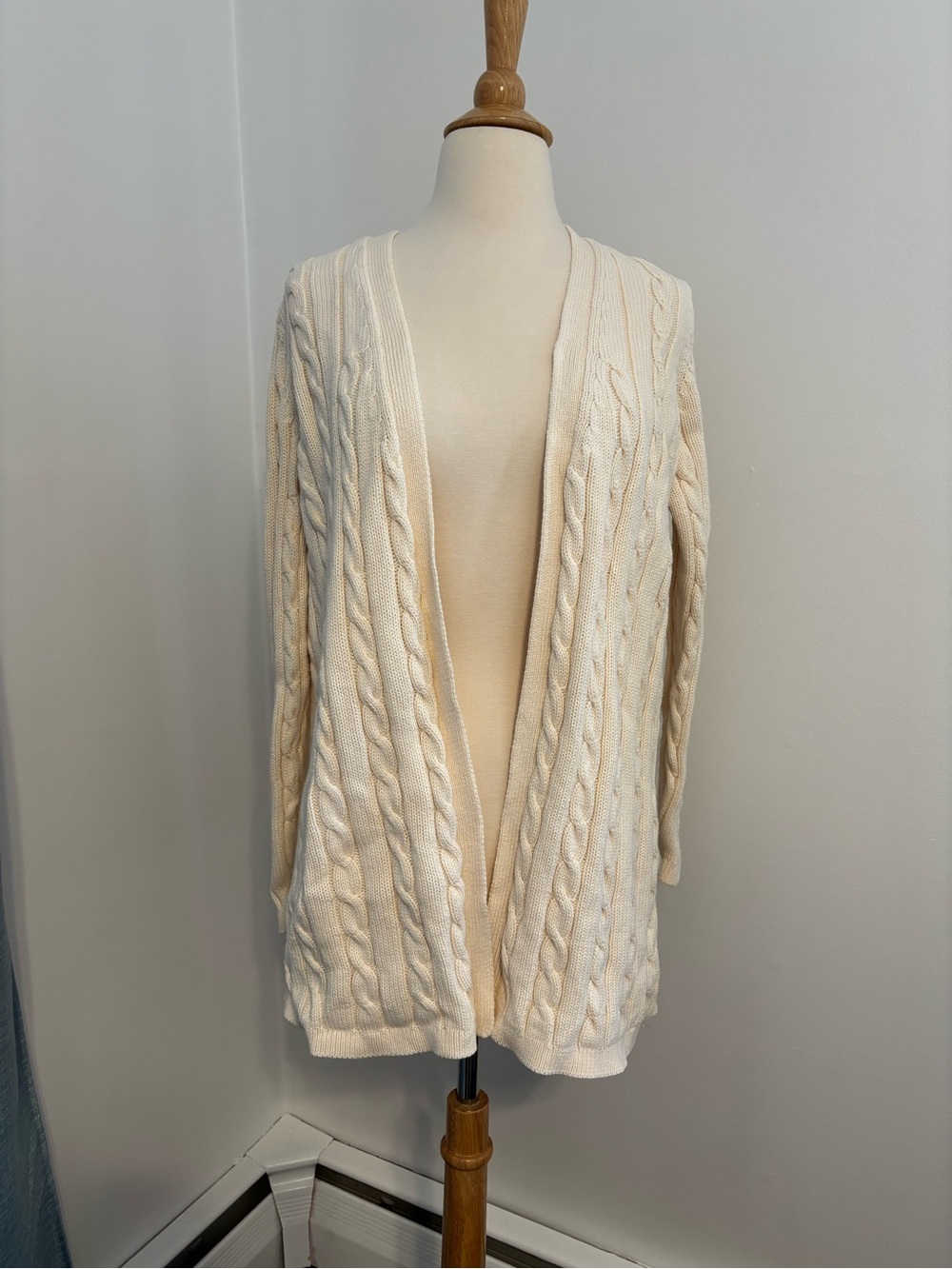 Eddie Bauer Cable Knit Cardigan
